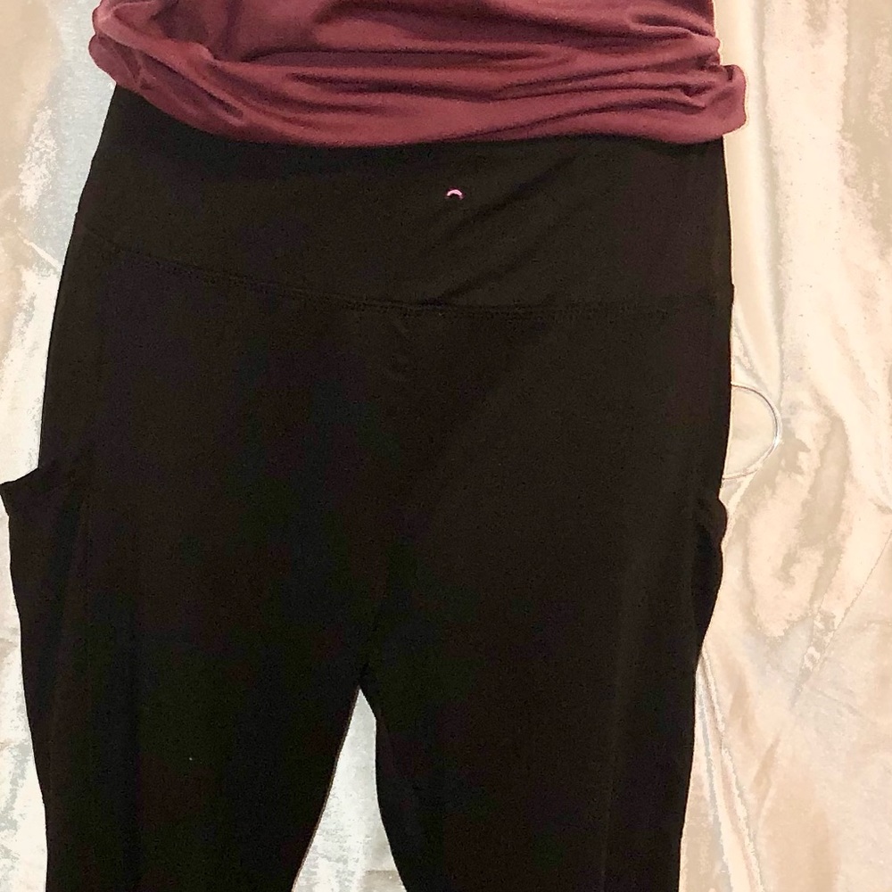 This is a black pair of pants.